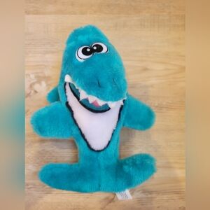 Vintage 90s Blue Shark Jabberjaw Carnival Stuffy